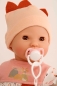 Preview: Schildkröt Schnullerbaby Lenchen 37 cm, braune Augen  Neu 25